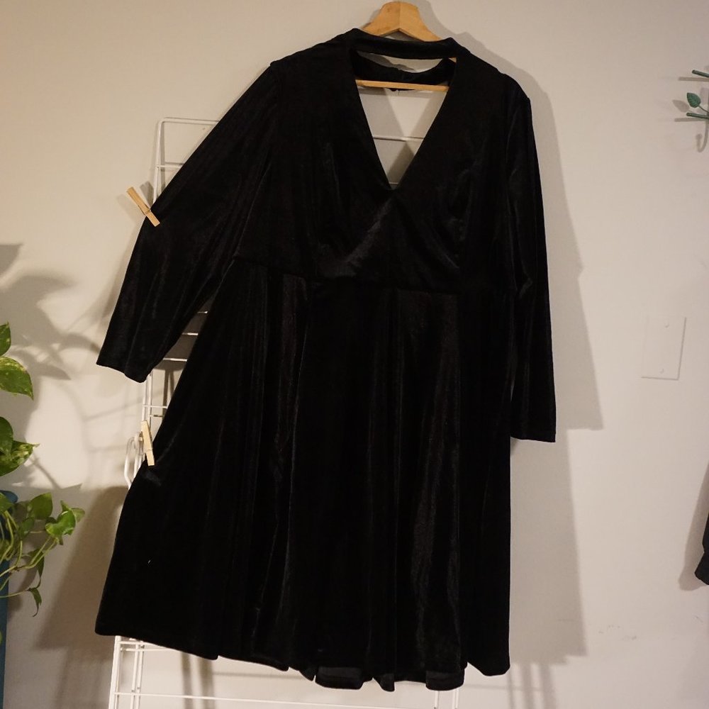 Torrid Velvet A line Dress